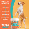 Fur & Health Hip & Joint Support for Dogs – Glucosamine, Chondroitin, and Omega-3 for Joint Lubrication and Bone Health